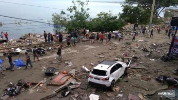 Mitsubishi Motors Corporation Menyalurkan Bantuan untuk Korban Gempa di Sulawesi, Indonesia 
