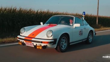 Porsche 911 Targa, Mobil Patroli Polisi Langka yang Pernah Kencang di Masanya
