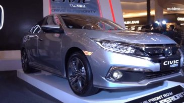 Pihak HPM Memberikan Penyegaran Pada Honda Civic Turbo 2019 Untuk Temani Mobilio Facelift