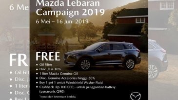 Jamin Kenyamanan Pemudik, EMI Gelar Mazda Lebaran Campaign 2019