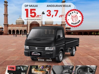 2021 Suzuki Carry Pick Up Flat-Deck AC/PS Hitam - Jual mobil bekas di Kalimantan Barat