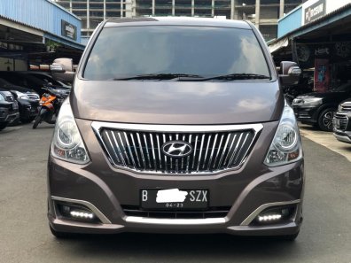 2018 Hyundai H-1 2.5L CRDi Royale Coklat - Jual mobil bekas di DKI Jakarta