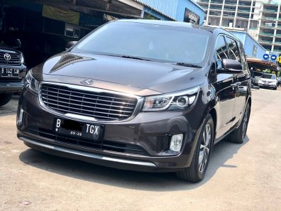 2017 Kia Grand Sedona Ultimate Coklat - Jual mobil bekas di DKI Jakarta