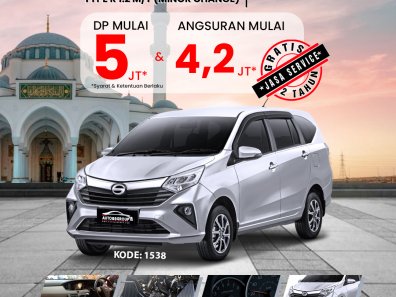 2021 Daihatsu Sigra 1.2 R MT Silver - Jual mobil bekas di Kalimantan Barat