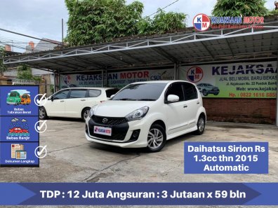 2015 Daihatsu Sirion 1.3L AT Putih - Jual mobil bekas di DKI Jakarta