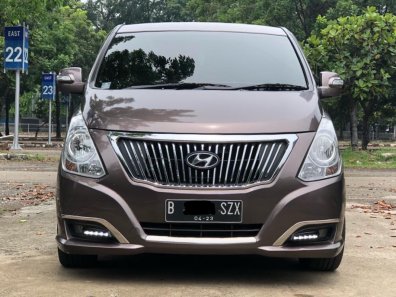 2018 Hyundai H-1 Royale Coklat - Jual mobil bekas di DKI Jakarta