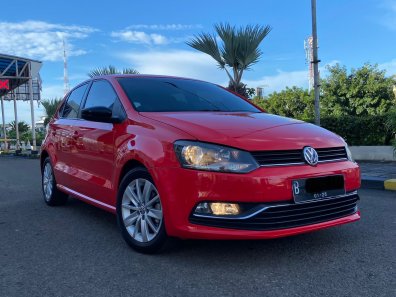 2015 Volkswagen Polo 1.2L TSI Merah - Jual mobil bekas di DKI Jakarta
