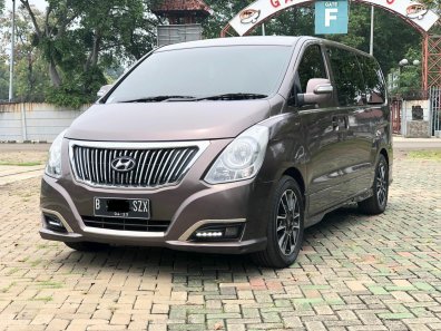 2018 Hyundai H-1 Royale Coklat - Jual mobil bekas di DKI Jakarta