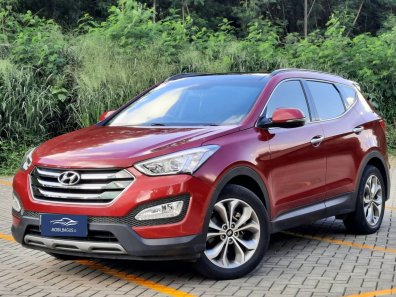 2015 Hyundai Santa Fe CRDi Merah - Jual mobil bekas di DKI Jakarta