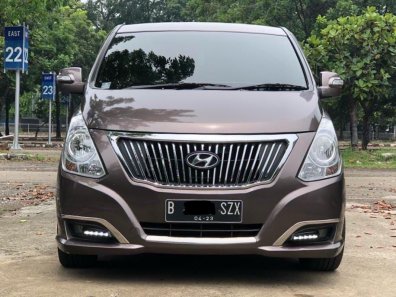 2018 Hyundai H-1 Royale Coklat - Jual mobil bekas di DKI Jakarta