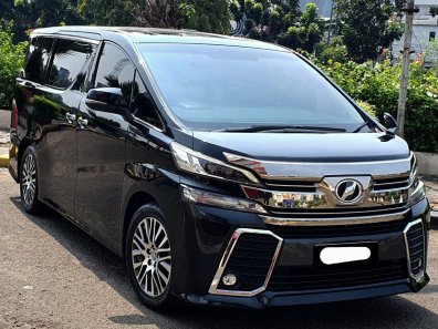 2016 Toyota Vellfire ZG Hitam - Jual mobil bekas di DKI Jakarta