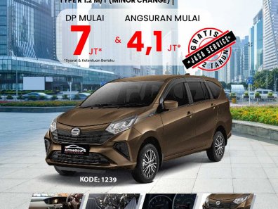2021 Daihatsu Sigra 1.2 R MT Coklat - Jual mobil bekas di Kalimantan Barat