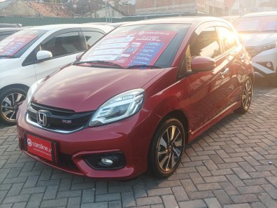 2018 Honda Brio Rs 1.2 Automatic Merah - Jual mobil bekas di DKI Jakarta