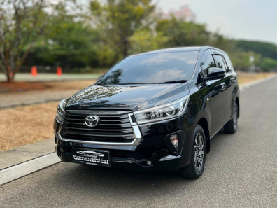 2021 Toyota Kijang Innova V Luxury A/T Gasoline Hitam - Jual mobil bekas di DKI Jakarta