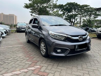 2019 Honda Brio Satya E CVT Abu-abu - Jual mobil bekas di Banten