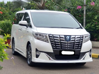 2017 Toyota Alphard HV Putih - Jual mobil bekas di DKI Jakarta