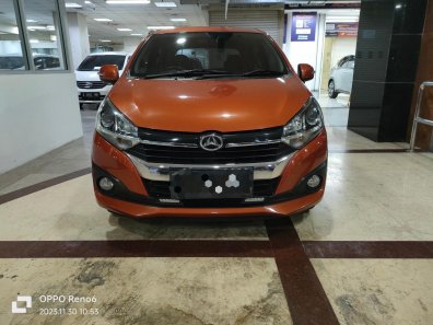 2017 Daihatsu Ayla 1.2L R AT Orange - Jual mobil bekas di DKI Jakarta