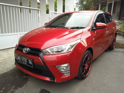 2015 Toyota Yaris G Merah - Jual mobil bekas di DI Yogyakarta