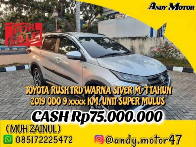 2019 Toyota Rush TRD Sportivo MT Silver - Jual mobil bekas di Jawa Tengah