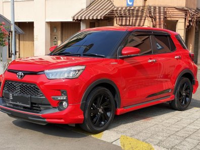 2021 Toyota Raize 1.0T GR Sport CVT (One Tone) Merah - Jual mobil bekas di DKI Jakarta