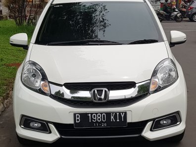 2016 Honda Mobilio E MT Putih - Jual mobil bekas di DKI Jakarta