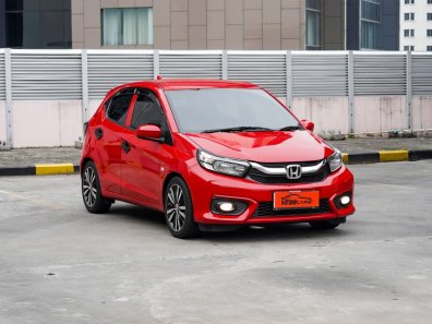 2018 Honda Brio Satya E CVT Merah - Jual mobil bekas di DKI Jakarta
