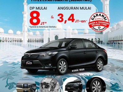 2013 Toyota Vios E CVT Hitam - Jual mobil bekas di Kalimantan Barat