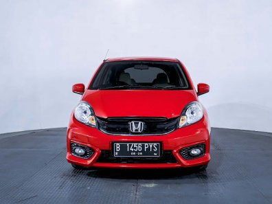 2016 Honda Brio Satya E CVT Merah - Jual mobil bekas di Jawa Barat