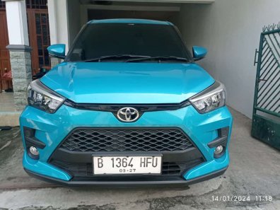 2022 Toyota Raize 1.0T G CVT One Tone Biru - Jual mobil bekas di Banten