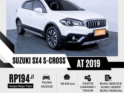 2019 Suzuki SX4 S-Cross AT Putih - Jual mobil bekas di DKI Jakarta