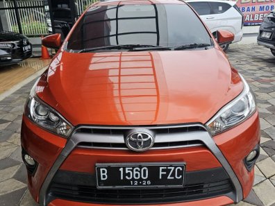 2016 Toyota Yaris G Orange - Jual mobil bekas di Jawa Barat