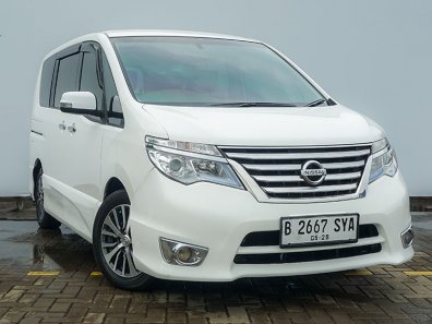 2017 Nissan Serena Highway Star Putih - Jual mobil bekas di DKI Jakarta