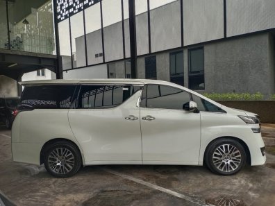 2016 Toyota Vellfire 2.5 G A/T Putih - Jual mobil bekas di DKI Jakarta