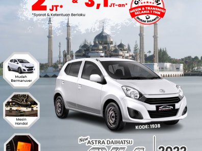 2022 Daihatsu Ayla 1.0L D Plus MT Silver - Jual mobil bekas di Kalimantan Barat