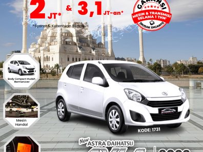 2022 Daihatsu Ayla 1.0L D Plus MT Putih - Jual mobil bekas di Kalimantan Barat