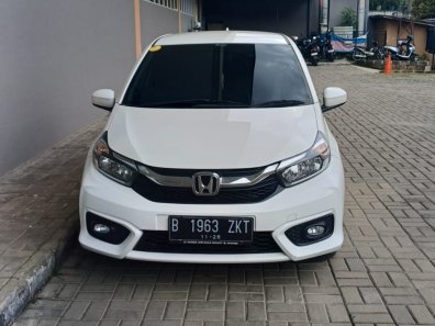 2021 Honda Brio Satya E Putih - Jual mobil bekas di Jawa Barat