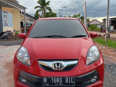 2014 Honda Brio E Merah - Jual mobil bekas di DKI Jakarta