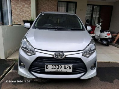 2019 Toyota Agya 1.2L G A/T Silver - Jual mobil bekas di Banten