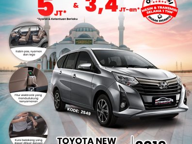 2019 Toyota Calya E MT Silver - Jual mobil bekas di Kalimantan Barat