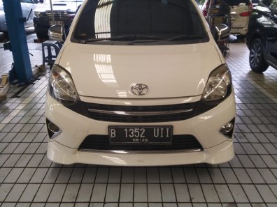 2016 Toyota Agya 1.0L G A/T Putih - Jual mobil bekas di Banten