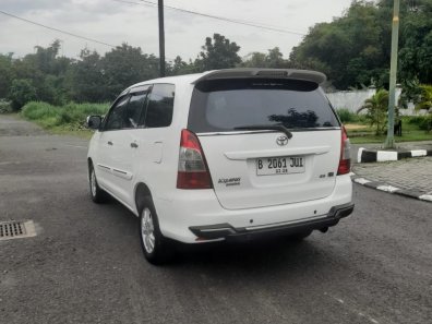 2013 Toyota Kijang Innova 2.5 G Putih - Jual mobil bekas di DI Yogyakarta