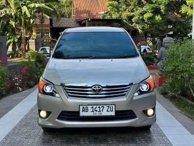 2012 Toyota Kijang Innova G Silver - Jual mobil bekas di DI Yogyakarta