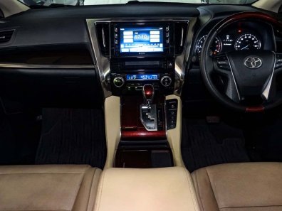2017 Toyota Alphard 2.5 G A/T Hitam - Jual mobil bekas di DKI Jakarta