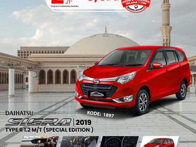 2019 Daihatsu Sigra 1.2 R MT Merah - Jual mobil bekas di Kalimantan Barat
