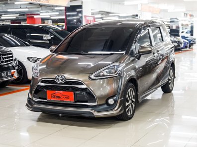 2017 Toyota Sienta Q Coklat - Jual mobil bekas di DKI Jakarta