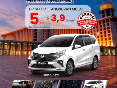 2022 Daihatsu Sigra 1.2 R AT Putih - Jual mobil bekas di Kalimantan Barat