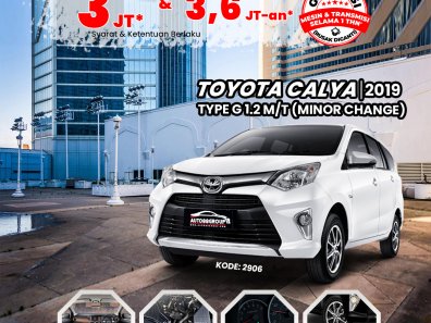 2019 Toyota Calya G MT Putih - Jual mobil bekas di Kalimantan Barat