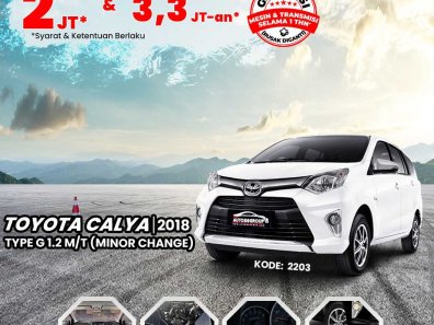 2018 Toyota Calya G MT Putih - Jual mobil bekas di Kalimantan Barat