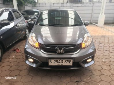 2018 Honda Brio Satya E Abu-abu - Jual mobil bekas di Banten