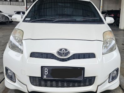 2012 Toyota Yaris E Putih - Jual mobil bekas di DKI Jakarta
